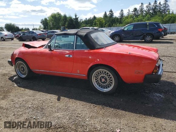 1979 FIAT 124 Spider z VIN 124CS20142625, wystawiony jako Copart lot #63245354 z przebiegiem 41 509 mil mil oraz Czysty tytuł • Clean title. Historia ofert i sprzedaży dostępna na DreamBid. Obrazek 2.
