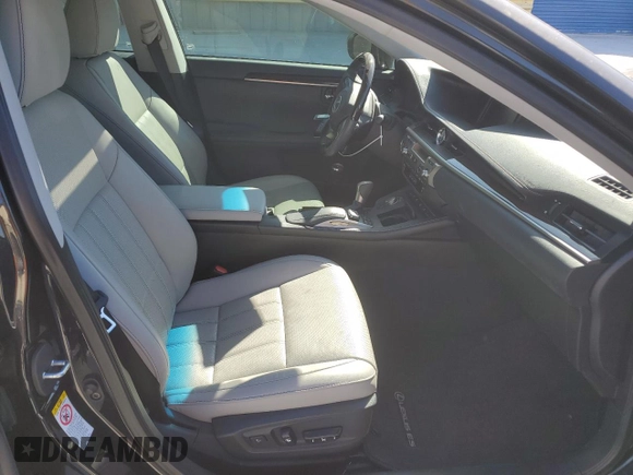 2018 Lexus ES with VIN 58ABK1GG8JU083865, listed as a Copart auction lot 49622445 with 54,426 mi miles and Salvage Title. Bid and sale history available at carsss.com. Image 5.