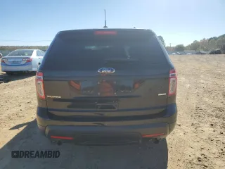 2015 Ford Utility Police Interceptor with VIN 1FM5K8AR5FGB91521, listed as a Copart auction lot 80881184 with 175,819 mi miles and Salvage Title. Bid and sale history available at carsss.com. Image 6.