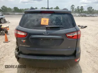 2021 Ford EcoSport SE with VIN MAJ3S2GE3MC442575, listed as a Copart auction lot 60424595 with 53,506 mi miles and Salvage title. Bid and sale history available at DreamBid. Image 6.