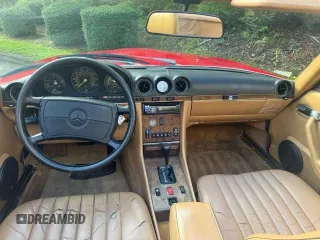 1987 Mercedes-Benz 560 with VIN WDBBA48D8HA065591, listed as a Copart auction lot 73538474 with 119,516 mi miles and Clean Title. Bid and sale history available at carsss.com. Image 9.
