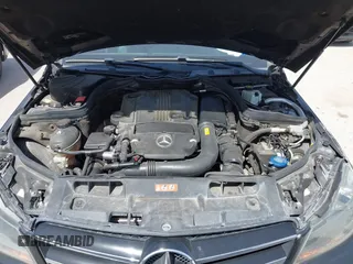 2015 Mercedes-Benz C-Class C 250 with VIN WDDGJ4HBXFG383850, listed as a IAAI auction lot 41809724 with 100,032 mi miles. Bid and sale history available at carsss.com. Image 10.