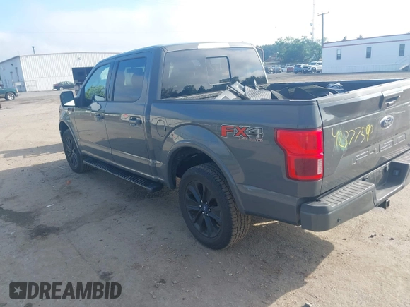2020 Ford F-150 XL with VIN 1FTEW1E45LFC01030, listed as a IAAI auction lot 42377590 with 65,349 mi miles and . Bid and sale history available at DreamBid. Image 3.