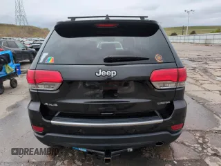 2016 Jeep Grand Cherokee Limited 75th Anniversary with VIN 1C4RJFBG2GC441039, listed as a Copart auction lot 54755875 with 97,242 mi miles and Salvage Title. Bid and sale history available at DreamBid. Image 6.