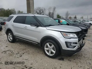 2017 Ford Explorer XLT z VIN 1FM5K8D81HGE35946, wystawiony jako Copart lot #55264305 z przebiegiem 157 863 mil mil oraz Czysty tytuł • Clean title. Historia ofert i sprzedaży dostępna na DreamBid. Obrazek 4.