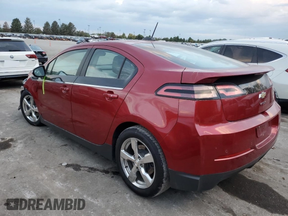 2015 Chevrolet Volt with VIN 1G1RB6E49FU104772, listed as a Copart auction lot 72319124 with 51,271 mi miles and Salvage Title. Bid and sale history available at carsss.com. Image 2.