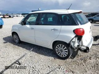2014 FIAT 500L Easy z VIN ZFBCFABH8EZ023861, wystawiony jako Copart lot #57581665 z przebiegiem 156 565 mil mil oraz Szkoda całkowita • Salvage title. Historia ofert i sprzedaży dostępna na DreamBid. Obrazek 2.