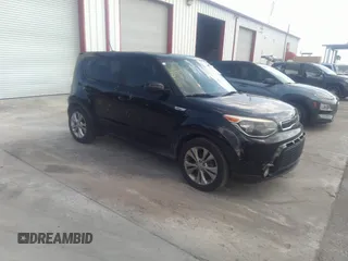 2016 Kia Soul + with VIN KNDJP3A53G7238180, listed as a IAAI auction lot 34502423 with 125,932 mi miles. Bid and sale history available at carsss.com. Image 1.