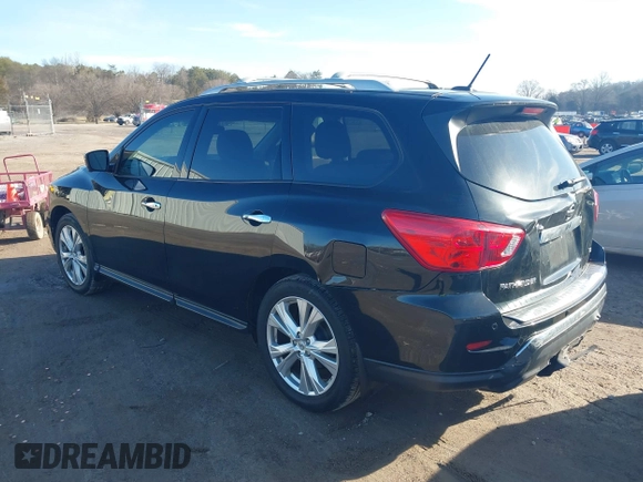 2018 Nissan Pathfinder S with VIN 5N1DR2MN0JC675254, listed as a IAAI auction lot 41492432 with 66,571 mi miles and . Bid and sale history available at DreamBid. Image 3.