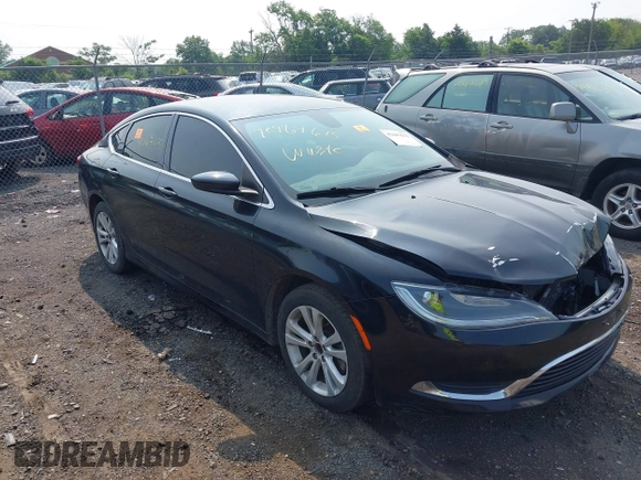 2015 Chrysler 200 Limited with VIN 1C3CCCAB3FN616992, listed as a IAAI auction lot 42467675 with 167,623 mi miles and . Bid and sale history available at DreamBid. Image 1.