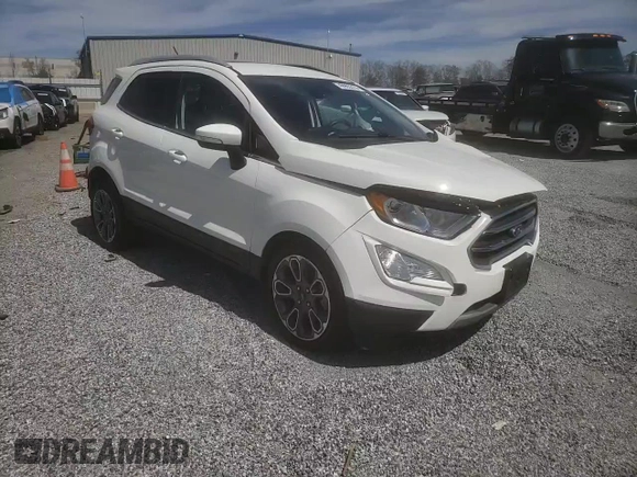 2019 Ford EcoSport Titanium with VIN MAJ3S2KE0KC276584, listed as a Copart auction lot 49955315 with 73,293 mi miles and Salvage Title. Bid and sale history available at DreamBid. Image 12.
