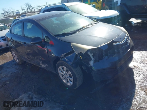 2012 Kia Rio EX z VIN KNADN4A3XC6075936, wystawiony jako IAAI lot #41445268 z przebiegiem 193 126 mil mil oraz . Historia ofert i sprzedaży dostępna na DreamBid. Obrazek 1.