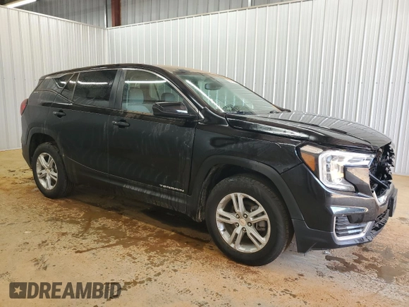 2022 GMC Terrain SLE with VIN 3GKALTEV9NL231530, listed as a Copart auction lot 61862675 with 169,169 mi miles and Clean title. Bid and sale history available at DreamBid. Image 4.