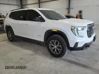 2024 GMC Acadia AWD AT4 z VIN 1GKENPKS6RJ236839, wystawiony jako Copart lot #87510785 z przebiegiem 1 297 mil mil oraz Szkoda całkowita • Salvage title. Historia ofert i sprzedaży dostępna na DreamBid. Obrazek 4.