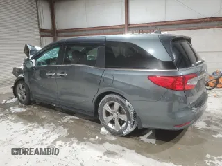 2018 Honda Odyssey EX-L with VIN 5FNRL6H78JB078953, listed as a Copart auction lot 83661974 with Not Provided miles and Non Repairable. Bid and sale history available at carsss.com. Image 2.