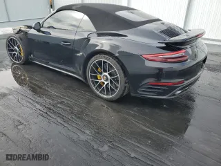 2019 Porsche 911 Turbo S with VIN WP0CD2A96KS144251, listed as a Copart auction lot 42500724 with 41,526 mi miles. Bid and sale history available at carsss.com. Image 2.