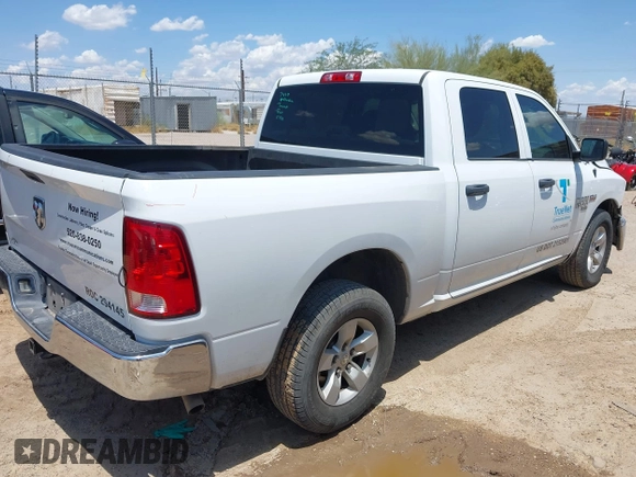 2020 Ram 1500 Tradesman с VIN 3C6RR6KT6LG134123, выставлен на аукционе IAAI как лот 42429665 с пробегом 101 511 миль миль и . История ставок и продаж доступна на DreamBid. Изображение 4.