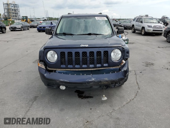 2016 Jeep Patriot Sport with VIN 1C4NJPBA5GD561198, listed as a Copart auction lot 78675303 with 75,132 mi miles and Salvage Title. Bid and sale history available at carsss.com. Image 5.