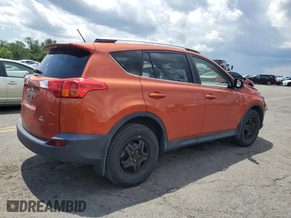 2015 Toyota RAV4 LE with VIN JTMBFREV7FD108875, listed as a Copart auction lot 61109445 with 154,558 mi miles and Salvage title. Bid and sale history available at DreamBid. Image 3.