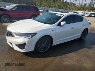 2022 Acura ILX w/Premium/A-Spec Package with VIN 19UDE2F86NA005718, listed as a Copart auction lot 43942505 with 23,987 mi miles and Salvage Title. Bid and sale history available at carsss.com. Image 1.
