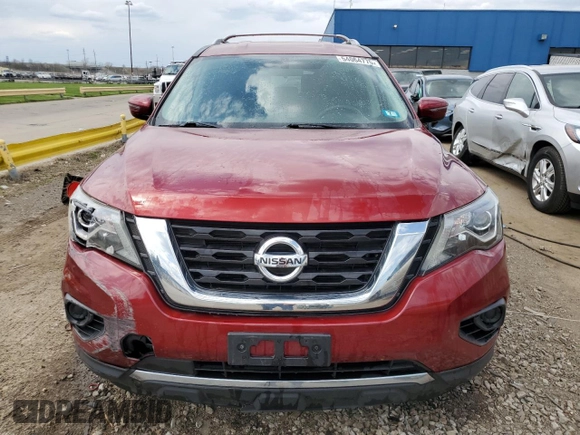 2018 Nissan Pathfinder SL z VIN 5N1DR2MM3JC615489, wystawiony jako Copart lot #54064775 z przebiegiem 71 729 mil mil oraz Szkoda całkowita • Salvage title. Historia ofert i sprzedaży dostępna na DreamBid. Obrazek 5.
