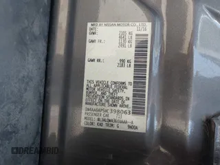 2017 Nissan Maxima SL с VIN 1N4AA6AP5HC398063, выставлен на аукционе IAAI как лот 42510358 с пробегом 44 684 миль миль и . История ставок и продаж доступна на DreamBid. Изображение 9.