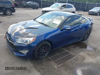 2015 Hyundai Genesis Coupe 3.8L Base with VIN KMHHU6KJ2FU123585, listed as a IAAI auction lot 42437976 with 88,121 mi miles and . Bid and sale history available at DreamBid. Image 2.