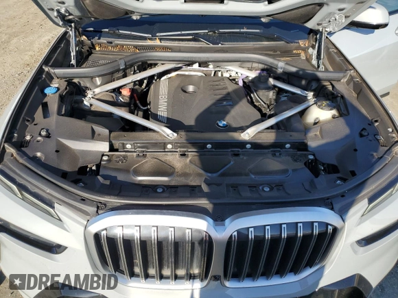 2023 BMW X7 xDrive40i with VIN 5UX23EM03P9P48219, listed as a Copart auction lot 42714055 with 48,911 mi miles and Salvage Title. Bid and sale history available at carsss.com. Image 12.