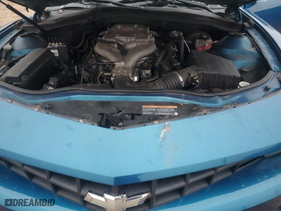 2010 Chevrolet Camaro LS with VIN 2G1FE1EV5A9116607, listed as a Copart auction lot 85658304 with 0 mi miles and Salvage Title. Bid and sale history available at carsss.com. Image 12.