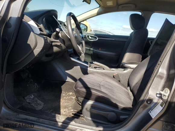 2016 Nissan Sentra SR with VIN 3N1AB7AP8GL656837, listed as a Copart auction lot 52735215 with 130,817 mi miles and Salvage Title. Bid and sale history available at carsss.com. Image 7.