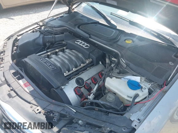 2004 Audi A8 with VIN WAUML44E74N015221, listed as a IAAI auction lot 42729148 with 165,725 mi miles and . Bid and sale history available at DreamBid. Image 10.