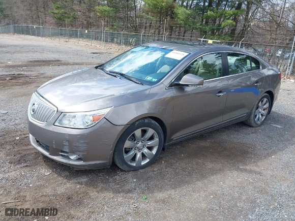 2011 Buick LaCrosse CXL with VIN 1G4GD5ED3BF162616, listed as a IAAI auction lot 41880128 with 127,854 mi miles. Bid and sale history available at carsss.com. Image 2.