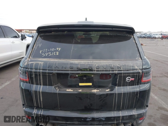 2016 Land Rover Range Rover Sport SVR with VIN SALWZ2EF2GA543128, listed as a IAAI auction lot 41157697 with 30,459 mi miles and . Bid and sale history available at DreamBid. Image 16.