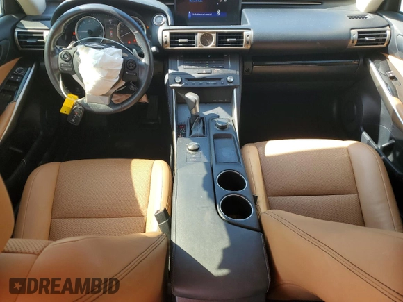 2015 Lexus IS 250 with VIN JTHBF1D27F5080738, listed as a Copart auction lot 62400825 with 71,896 mi miles and Salvage title. Bid and sale history available at DreamBid. Image 8.