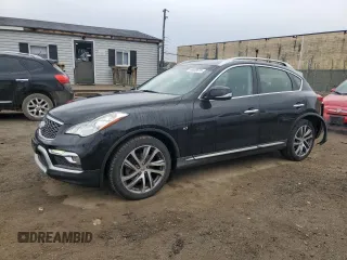 2016 Infiniti QX50 with VIN JN1BJ0RR5GM262044, listed as a Copart auction lot 46585615 with 99,634 mi miles and Salvage Title. Bid and sale history available at carsss.com. Image 1.
