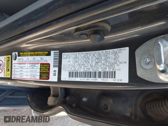 2009 Toyota Tacoma with VIN 3TMLU42N39M030914, listed as a IAAI auction lot 42471262 with Not provided miles and . Bid and sale history available at DreamBid. Image 9.