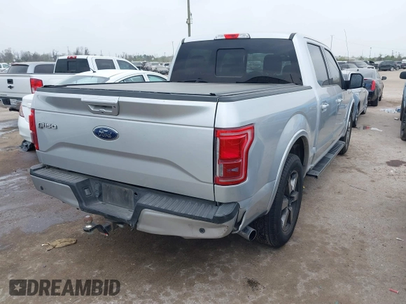 2017 Ford F-150 XL with VIN 1FTEW1CG1HKE11961, listed as a IAAI auction lot 41799866 with 264,226 mi miles. Bid and sale history available at carsss.com. Image 4.