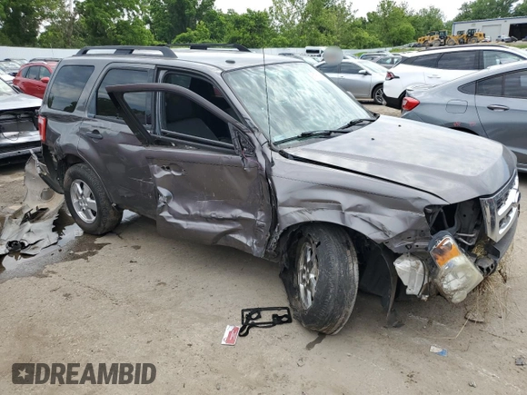 2012 Ford Escape XLT with VIN 1FMCU9DG8CKB42968, listed as a Copart auction lot 61763275 with 233,998 mi miles and Salvage title. Bid and sale history available at DreamBid. Image 4.