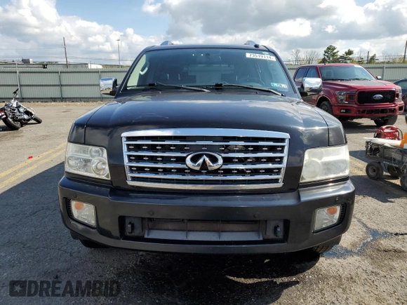 2010 Infiniti QX56 with VIN 5N3ZA0NE9AN908401, listed as a Copart auction lot 73519114 with 178,081 mi miles and Salvage Title. Bid and sale history available at carsss.com. Image 5.