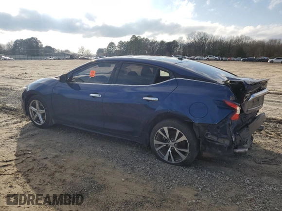 2016 Nissan Maxima S with VIN 1N4AA6AP3GC902446, listed as a Copart auction lot 48993185 with 104,453 mi miles and Salvage title. Bid and sale history available at DreamBid. Image 2.