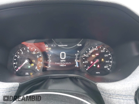 2025 Jeep Compass Latitude with VIN 3C4NJDBN1ST518028, listed as a IAAI auction lot 41096283 with 1,402 mi miles and . Bid and sale history available at DreamBid. Image 7.