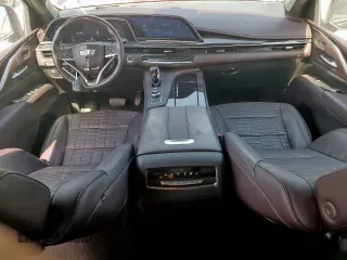2022 Cadillac Escalade Sport Platinum with VIN 1GYS4GKL3NR214507, listed as a Copart auction lot 61359575 with 58,466 mi miles and Salvage title. Bid and sale history available at DreamBid. Image 8.