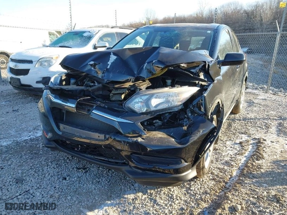 2018 Honda HR-V LX with VIN 3CZRU6H32JG702776, listed as a IAAI auction lot 41240073 with 52,087 mi miles. Bid and sale history available at carsss.com. Image 2.