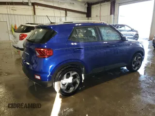 2024 Hyundai Venue SEL with VIN KMHRC8A30RU331698, listed as a Copart auction lot 44720575 with 661 mi miles and Salvage title. Bid and sale history available at DreamBid. Image 3.