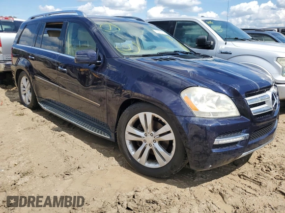 2011 Mercedes-Benz GL-Class GL 450 with VIN 4JGBF7BE8BA660062, listed as a Copart auction lot 73663774 with Not Provided miles and Salvage Title. Bid and sale history available at carsss.com. Image 4.