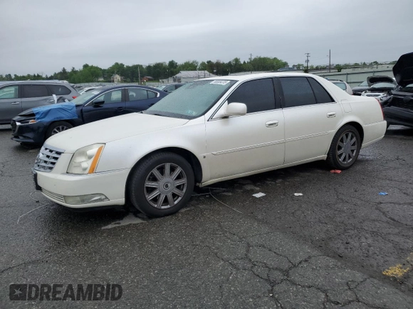 2008 Cadillac DTS 1SA z VIN 1G6KD57Y48U178829, wystawiony jako Copart lot #56669235 z przebiegiem 118 380 mil mil oraz Szkoda całkowita • Salvage title. Historia ofert i sprzedaży dostępna na DreamBid. Obrazek 1.