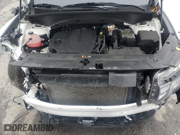2022 Hyundai Santa Fe SEL with VIN 5NMS24AJ1NH476217, listed as a Copart auction lot 52255645 with 45,179 mi miles and Salvage Title. Bid and sale history available at DreamBid. Image 13.