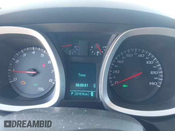 2012 Chevrolet Equinox LT w/1LT with VIN 2GNALDEK2C6394231, listed as a IAAI auction lot 41759193 with 201,616 mi miles. Bid and sale history available at carsss.com. Image 7.