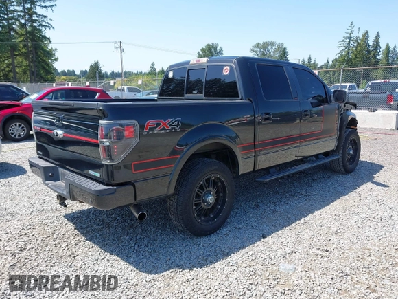 2012 Ford F-150 XL with VIN 1FTFW1ET8CFC11708, listed as a IAAI auction lot 42390539 with 170,725 mi miles and . Bid and sale history available at DreamBid. Image 4.