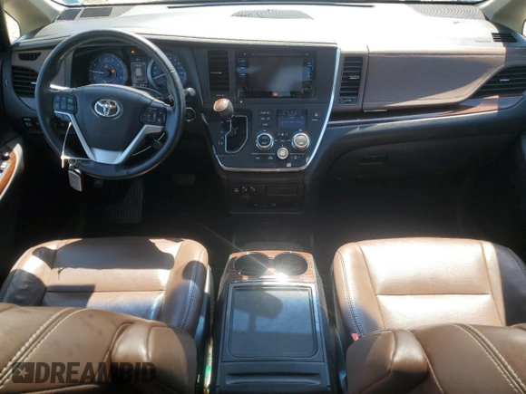 2017 Toyota Sienna XLE с VIN 5TDDZ3DC4HS160369, выставлен на аукционе Copart как лот 56485845 с пробегом 94 181 миль миль и Списание • Salvage title. История ставок и продаж доступна на DreamBid. Изображение 8.